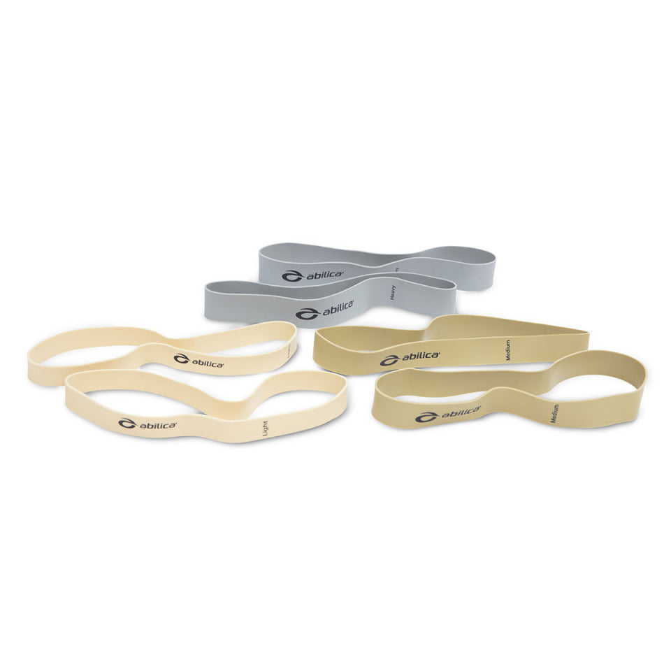 Abilica Miniband RubberBands – Træningsbånd i naturgummi (2-pak)