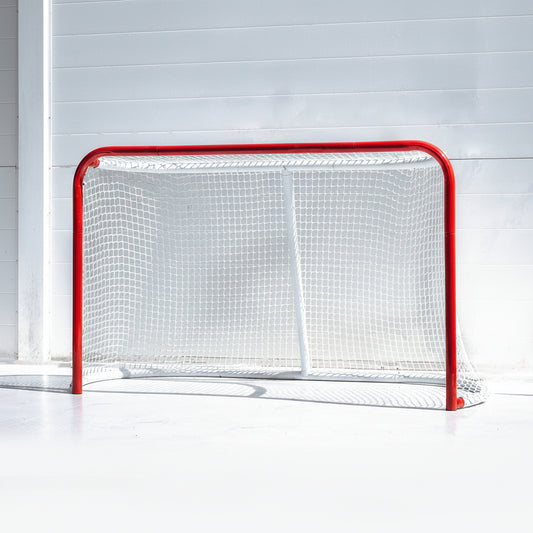 Målbur Extrem – Fuld størrelse hockeymål med forstærket ramme og drypnetsystem