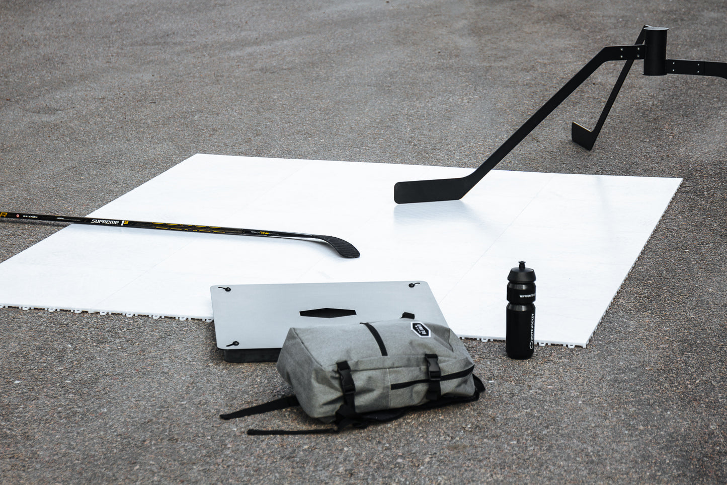 Potent Skate Tiles – Kørbar byggbar plastik til hockeytræning - (2,1 - 21 m²)