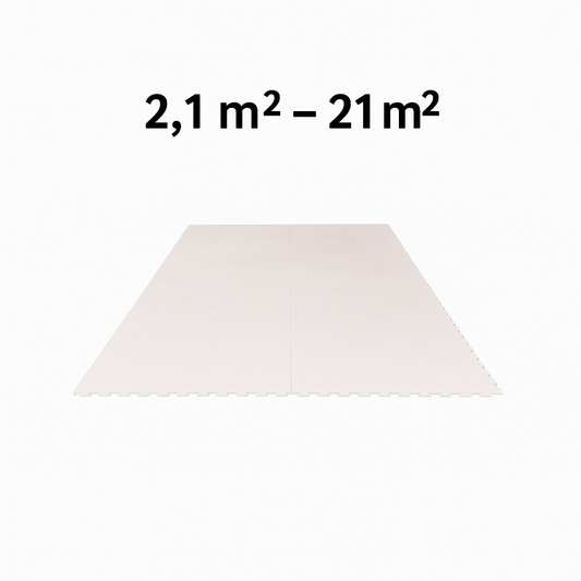 Potent Skate Tiles – Kørbar byggbar plastik til hockeytræning - (2,1 - 21 m²)