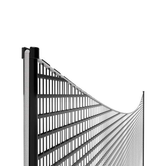 UNITE Beskyttelsesnet Hockey – Komplett bagstop med ramme, stolper & net