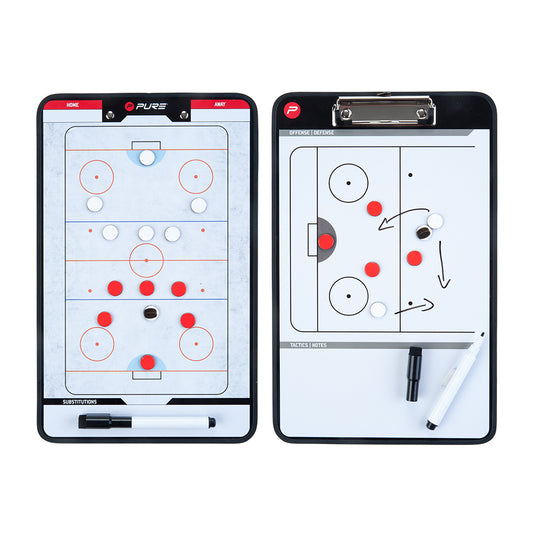 Taktiktavle Hockey – Magnetisk Dobbelt-sidet Whiteboard 35x22 cm