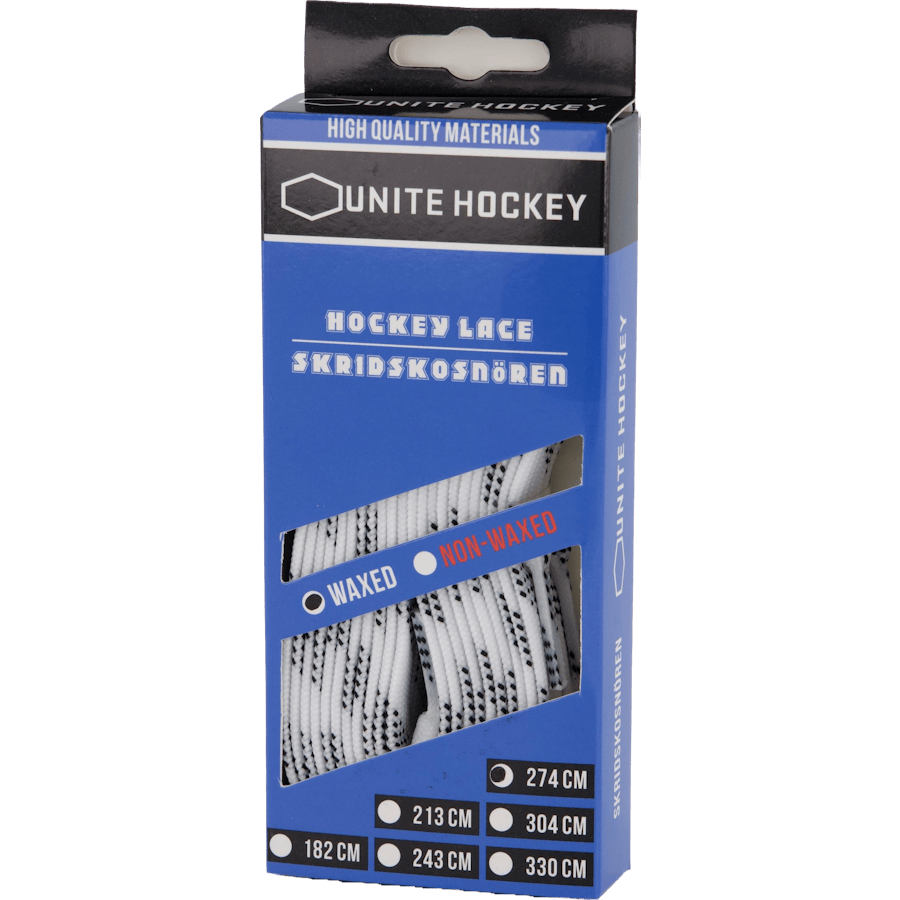 Hockeysnørebånd Vokset - Flere Længder