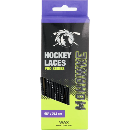 Mohawke Lace Wax Black - Voksede skøjtesnørebånd