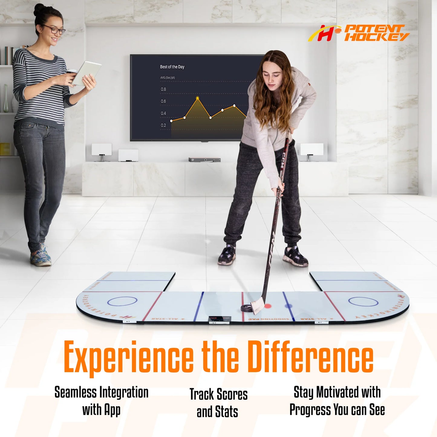 Klubteknik Digital 270 Ultimate Dangler – Interaktiv puckkontroltræning