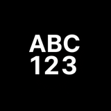 Kan du generere et kvadratisk billede til Shopify. På billedet skal der være hvid baggrund, frilagte bogstaver ABC og nedenunder bogstaverne skal der være frilagte tal 123
ABC og 123 skal være i samme størrelse og bredde.
