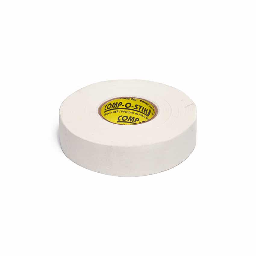 Comp-o-stik Tyggetape Hockey – Hvid / Sort, Smal / Bred