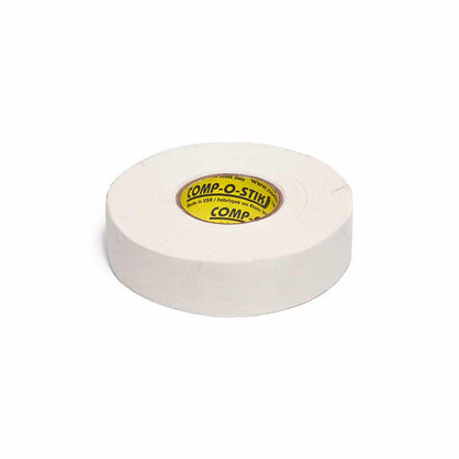 Comp-o-stik Tyggetape Hockey – Hvid / Sort, Smal / Bred