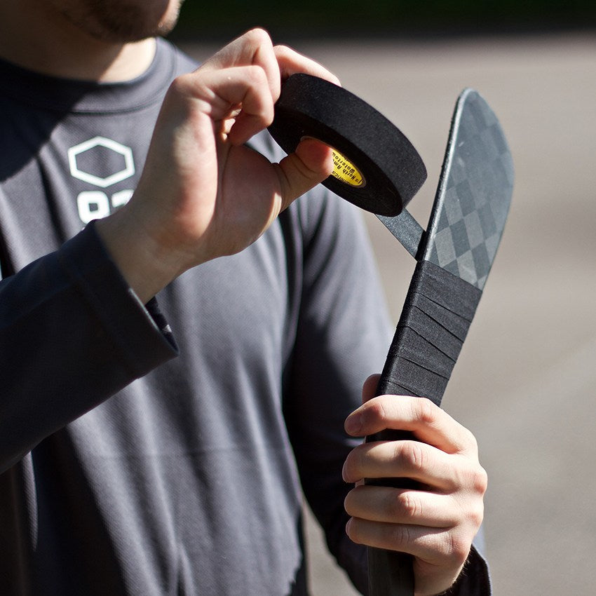Comp-o-stik Tyggetape Hockey – Hvid / Sort, Smal / Bred