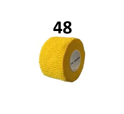 Powerwrap Grebstejp Hockey – Strækbar tape i specialfarver - Karton