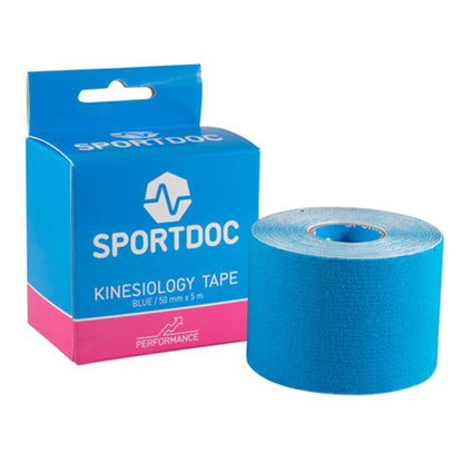 Sportdoc Kinesiotejp – Til smertelindring, støtte & hurtigere restitution